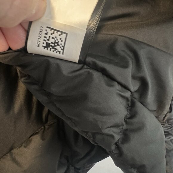 The North Face Acropolis Full Zip Parka Winter Coat Black Size Large Down Jacket - Picture 15 of 16